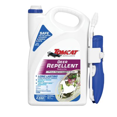 Tomcat 1 gal. Ready-To-Use Deer Repellent Spray with Comfort Wand