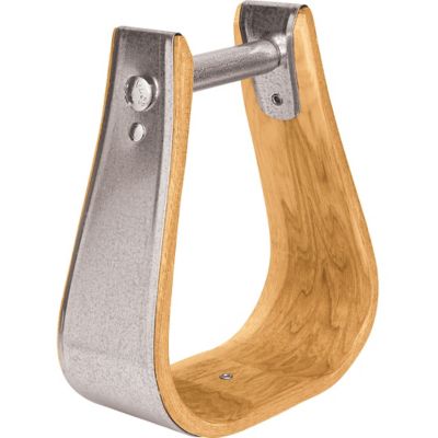 Weaver Leather Visalia Wooden Overshoe Stirrups, 3 in. Tread