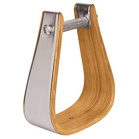 Weaver Leather Western Stirrup Aluminum Oxbow with 3" Neck and 5" Height 