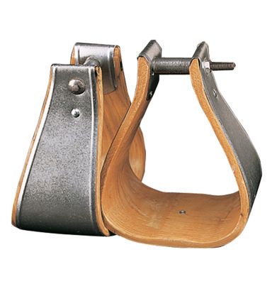 Weaver Equine Military Bound Wooden Stirrups