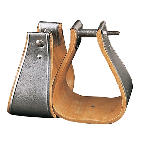 Weaver Leather Military Bound Wooden Stirrups