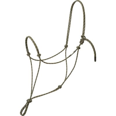 Silvertip Reflective Rope Horse Halter, Average, Olive