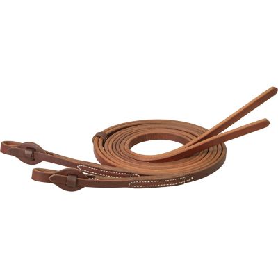 Weaver Leather Working Tack Extra-Heavy Harness Leather Quick-Change Reins, 5/8 in. x 8 ft.