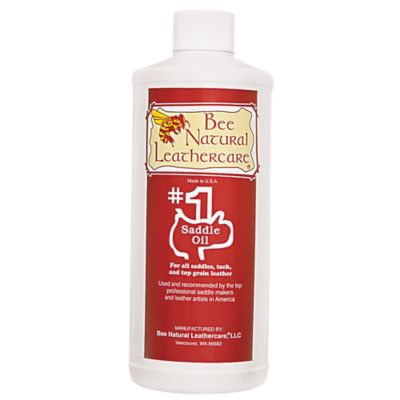 Bee Natural Leathercare #1 Horse Saddle Oil, 1 qt.