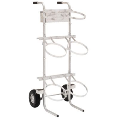 Rubbermaid Commercial 5642BLA Big Wheel Agriculture Cart, 300-lb Cap,  32-3/4 x 58 x 28-1/4, Black - FG564200BLA