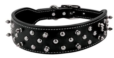 Weaver Leather Spike Dog Collar, 06-1460-23