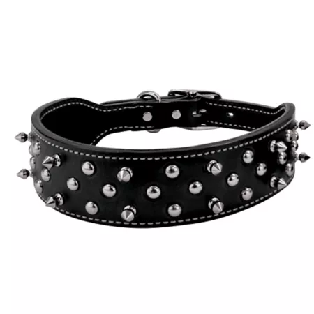 Weaver Leather Spiked Dog Collar 06-1460-23 Dog Basic Collars