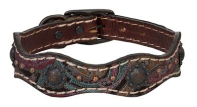Weaver Leather Vintage Paisley Dog Collar
