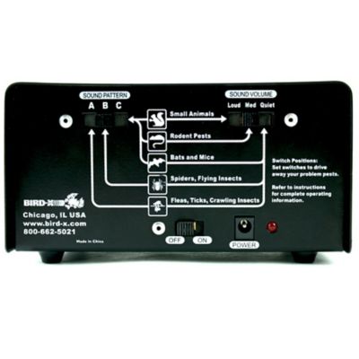 Image showing 6 th Bird-X Transonic Pro Electronic Ultrasonic Pest Repeller for Mice and Insects, 3,000 sq. ft.