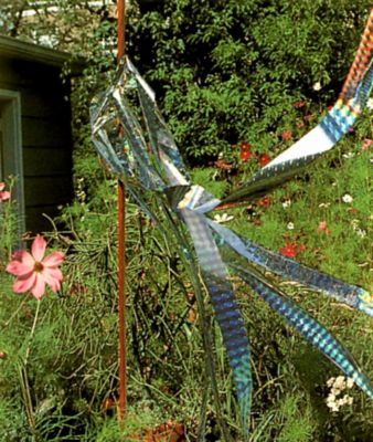 Image showing  25 ft. Holographic Bird Scare Ribbon