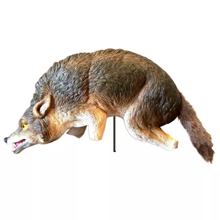 Bird-X 30" 3D Coyote Decoy Realistic Predator Scarecrows & Decoys