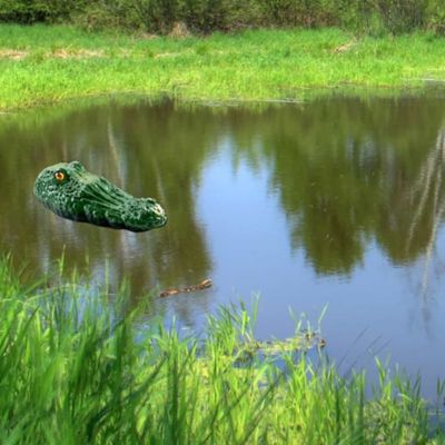 Gator Guard Floating Alligator Head Geese Waterbird Pest Control for sale online 