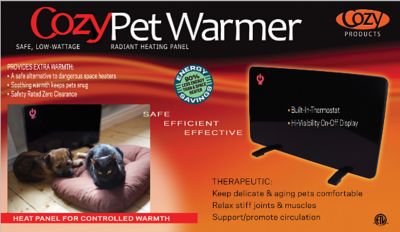 Image showing  Cozy Pet Warmer Safe Pet Space Heater 200 Watts Dogs Cats
