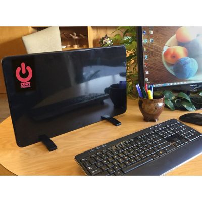 Image showing  Electric Cozy Legs Flat Panel Heater, 400 sq. ft., 500 BTU, 200W