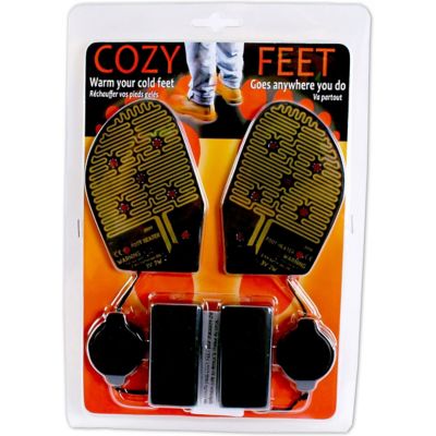 Image showing  Cozy Feet Heated Shoe Inserts, 98.6 Degrees, One Size Fits All