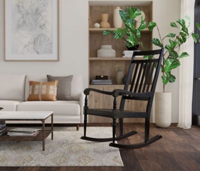 Image showing 5 th Carolina Chair & Table 36 in. Beaufort Porch Rocker