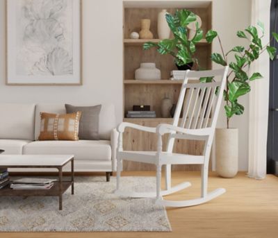 Image showing 2 th Carolina Chair & Table 36 in. Beaufort Porch Rocker