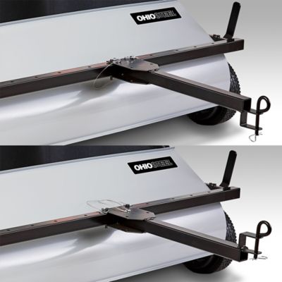 Image showing 6 th Ohio Steel Tow-Behind 42 in. 22 cu. ft. Lawn Sweeper, 4222V2