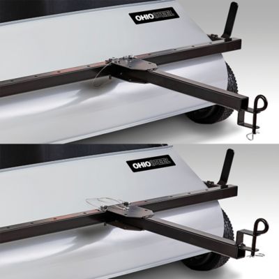 Image showing 6 th Ohio Steel Tow-Behind 50 in. 26 cu. ft. Lawn Sweeper, 5026V2