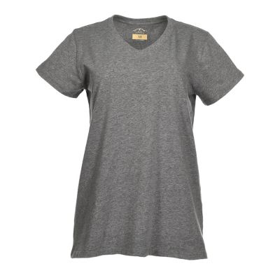 Blue Mountain Women's V-Neck Short-Sleeve T-Shirt