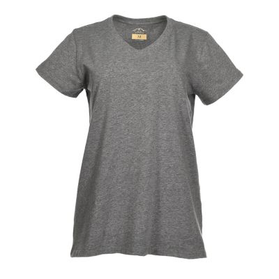 Blue Mountain Short-Sleeve V-Neck T-Shirt