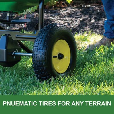 Image showing 5 th John Deere 130 lb. Capacity Push Broadcast Spreader