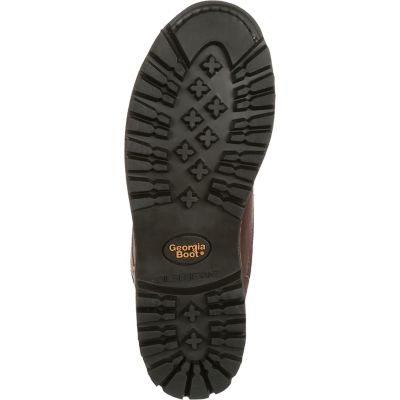 Image showing  Men's Steel Toe Chocolate Steel Waterproof Logger Boots, 8 in.