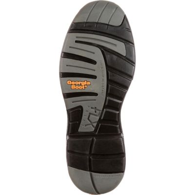 Image showing  Men's FLX Point Composite Toe Waterproof Wellington Boots, 10 in., Brown