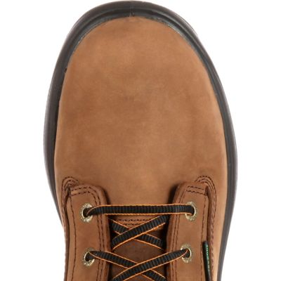 Image showing 6 th Georgia Boot Men's 6 in. Brown FLX Point Waterproof Lace-Up Boots