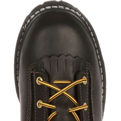 Image showing 6 th Georgia Boot Men's Waterproof Thinsulate Insulated Logger Boots, 8 in., Black
