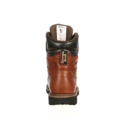 Image showing  Men's Steel Toe Hammer Steel Lace-Up Boots, 8 in., Briar Brown