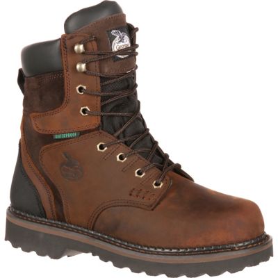 mens work boots without laces