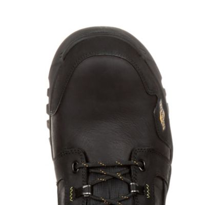 Image showing  Men's AMPlitude Composite Toe Waterproof Hiker Work Boots, 6 in., Black