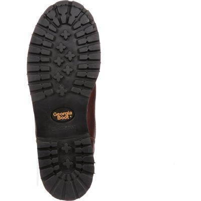 Image showing 2 th Georgia Boot Men's Lace-to-Toe Round Toe Waterproof Logger Work Boots, 6 in.