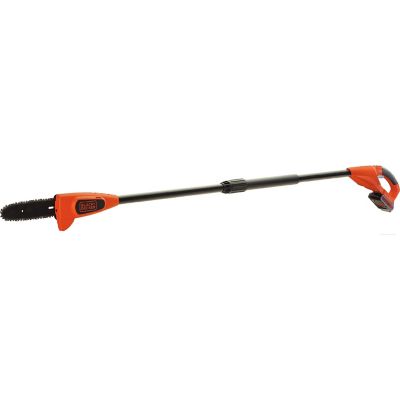 Black & Decker 8 in. 20V Cordless MAX Lithium-Ion Pole Pruning Saw Kit (1.5Ah Battery and Charger Included) -  LPP120