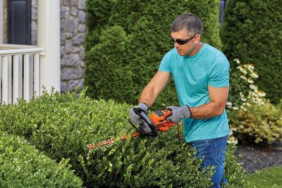 Image showing 7 th Black & Decker 20 in. 3.8A Corded Hedge Trimmer