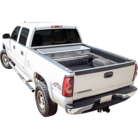 Tractor Supply 57 in. Silver Aluminum Chest Truck Tool Box