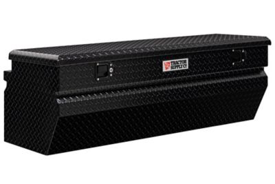 Tractor Supply 57 in. Black Aluminum Chest Truck Tool Box