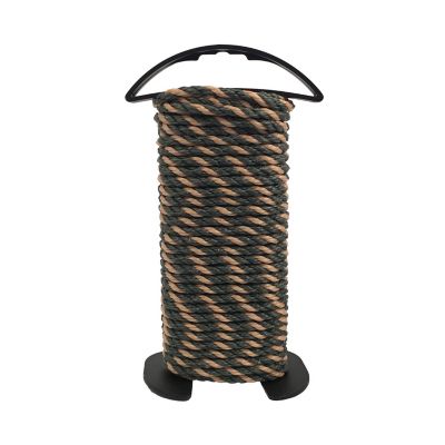 Koch Industries 1/4 in. x 50 ft. Camo Polypropylene Twisted Rope with Winder