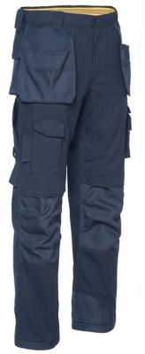 Image showing 1 th Caterpillar Men's Classic Fit High-Rise Trademark Work Trousers