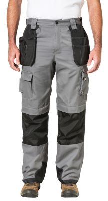 Image showing  Men's Classic Fit High-Rise Trademark Work Trousers