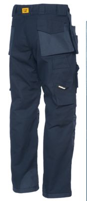 Image showing 3 th Caterpillar Men's Classic Fit High-Rise Trademark Work Trousers