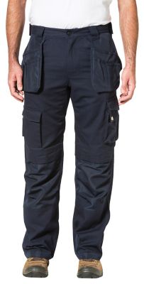 Image showing 9 th Caterpillar Men's Classic Fit High-Rise Trademark Work Trousers