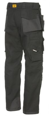 Image showing 3 th Caterpillar Men's Classic Fit High-Rise Trademark Work Trousers