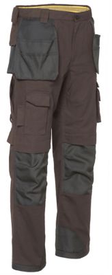 Image showing  Men's Classic Fit High-Rise Trademark Work Trousers
