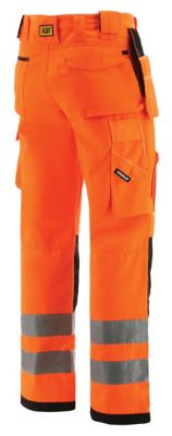 Image showing  Men's Hi-Vis Relaxed Fit Trademark Work Trousers