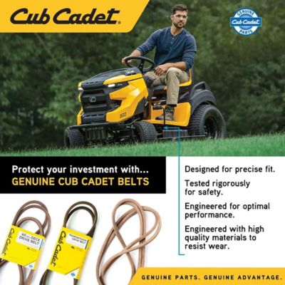 Image showing 5 th Cub Cadet 42 in., 46 in., 48 in., 54 in. and 60 in. Deck Lawn Mower Transmission Drive Belt for Cub Cadet RZT Mowers