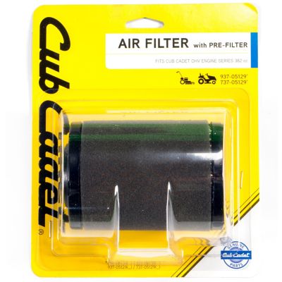 Cub Cadet Lawn Mower Air Filter with Pre-Filter for Cub Cadet OHV Engine Series 382cc