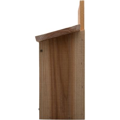 Image showing  Cedar Bluebird House/T-Post Mount Sets, 10 in. x 9 in. x 21 in.