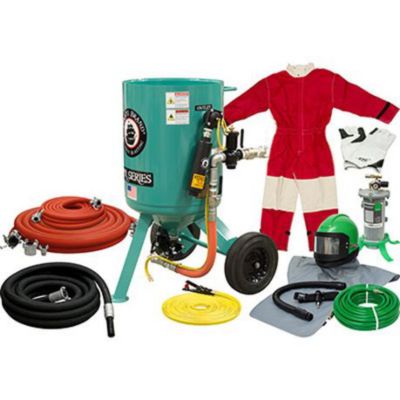 Image showing 0 th Pirate Brand 6.0 cu. ft. CPR Sandblaster AMVII Gold Package